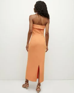 Absol Crepe Strapless Dress in><noscript><img width=