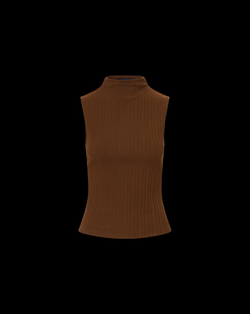 Alora Top in Dark Cocoa>Veronica Beard New