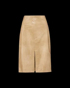 Anderson Coated Leather Skirt in><noscript><img width=