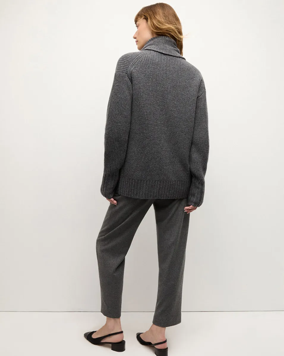 Annalise Merino Cashmere Cardigan in>Veronica Beard Hot