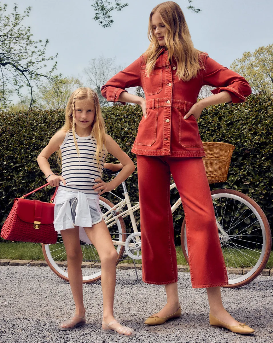 Anzu Jacket in Brick Red>Veronica Beard Online