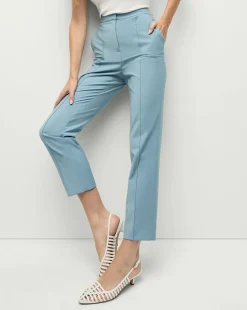 Arte High Waist Pants in Light Blue>Veronica Beard Best