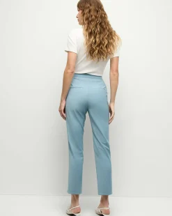 Arte High Waist Pants in Light Blue><noscript><img width=