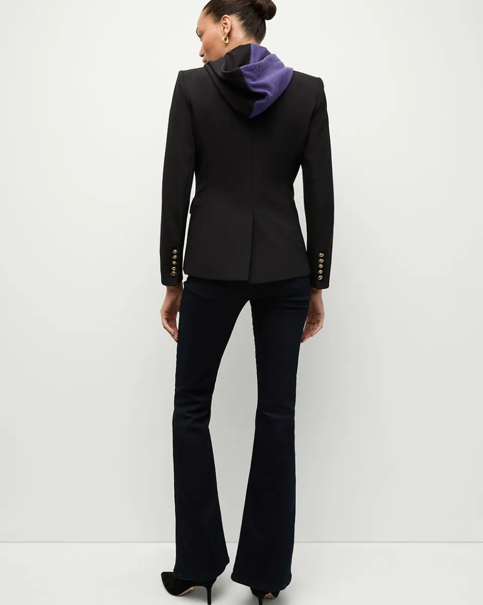 Baltimore Ravens Dickey Jacket in Black/Gold>Veronica Beard New