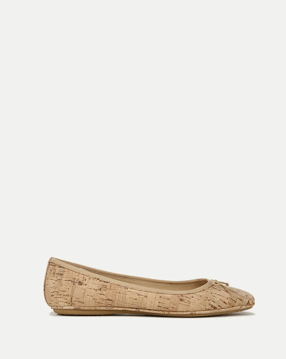 Beatrix Cork Ballet Flat | Cork Flat Shoes>Veronica Beard Online