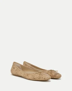 Beatrix Cork Ballet Flat | Cork Flat Shoes>Veronica Beard Online