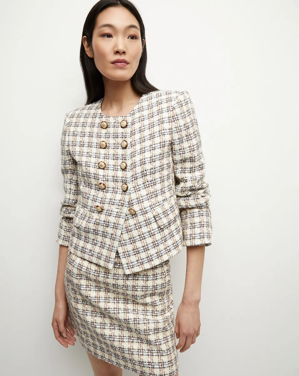 Bentley Tweed Jacket in>Veronica Beard Discount