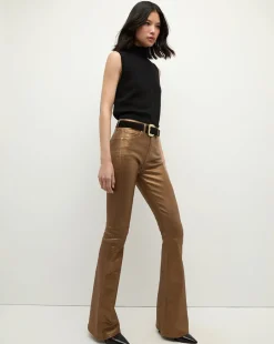 Beverly Skinny Flare Jeans in Bronze><noscript><img width=