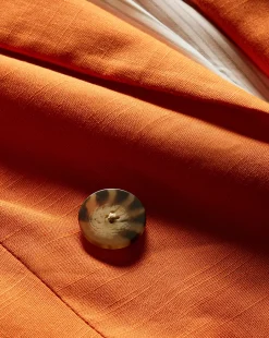 Bexley Stretch-Linen Dickey Jacket in>Veronica Beard Discount