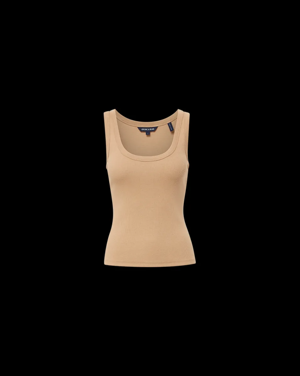 Birke Scoop-Neck Tank in>Veronica Beard Best