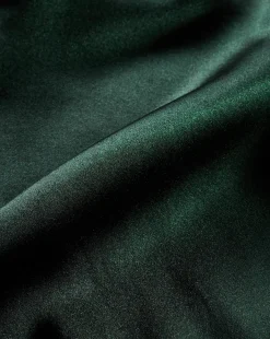 Bixie Stretch-Silk Slip Midi Dress in Emerald Green><noscript><img width=