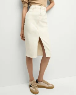 Breves Denim Skirt in>Veronica Beard Clearance