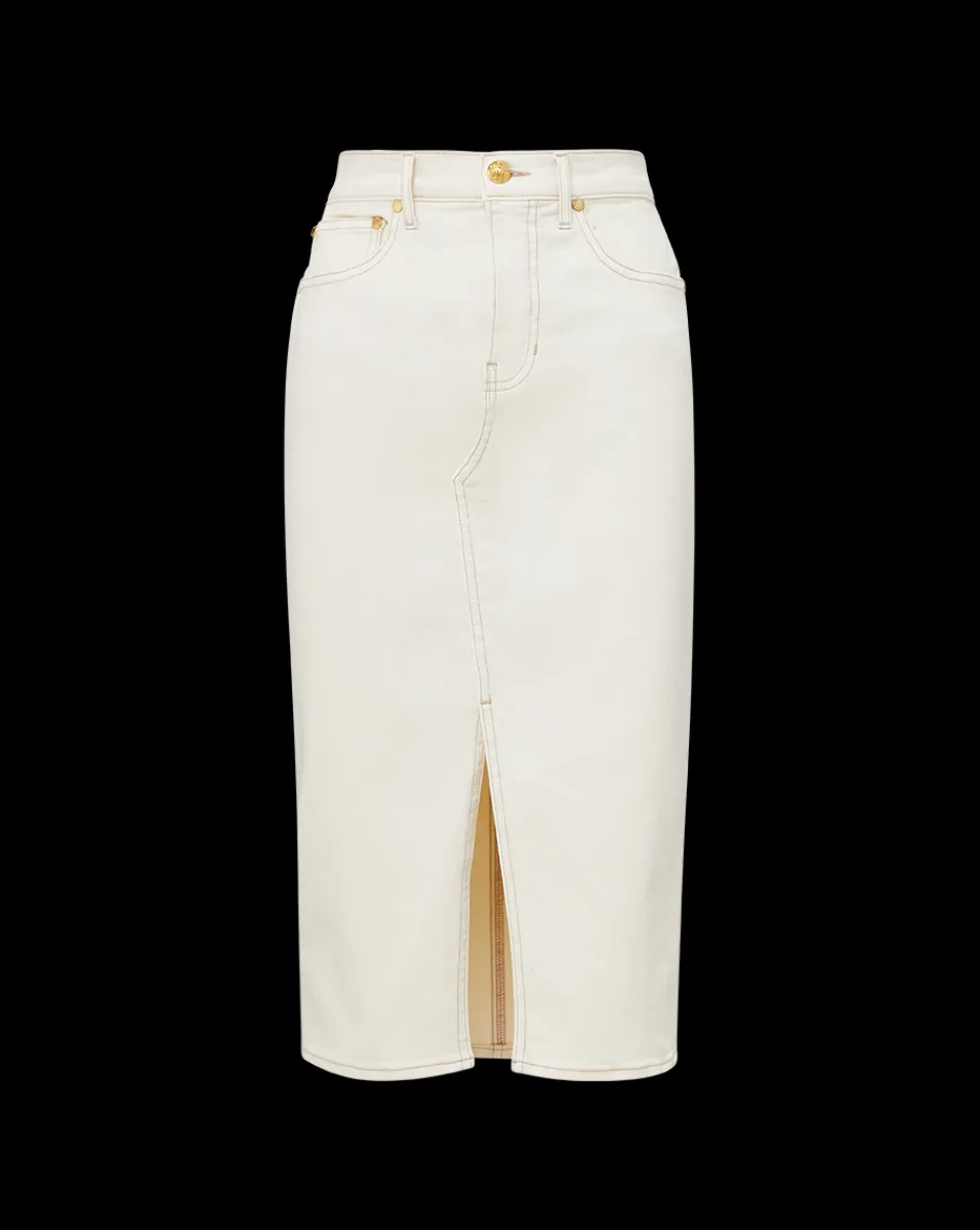 Breves Denim Skirt in>Veronica Beard Clearance