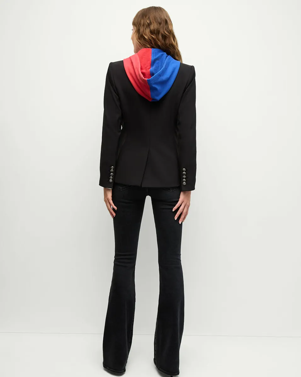 Buffalo Bills Dickey Jacket in Black/Silver>Veronica Beard Outlet