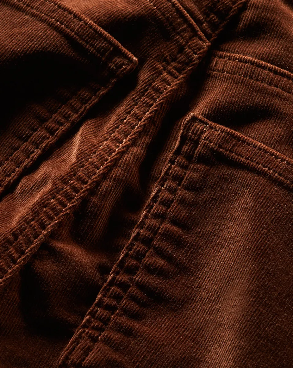 Cameron Corduroy Bootcut Pant in Brown>Veronica Beard Discount