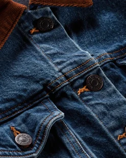 Cara Jean Jacket with Corduroy Collar><noscript><img width=