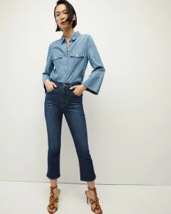 Carly Kick-Flare Jean>Veronica Beard Sale