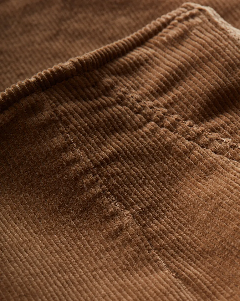 Carson Corduroy Kick-Flare Jeans in Brown>Veronica Beard Discount