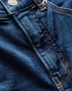 Carson Kick-Flare High-Rise Jean><noscript><img width=