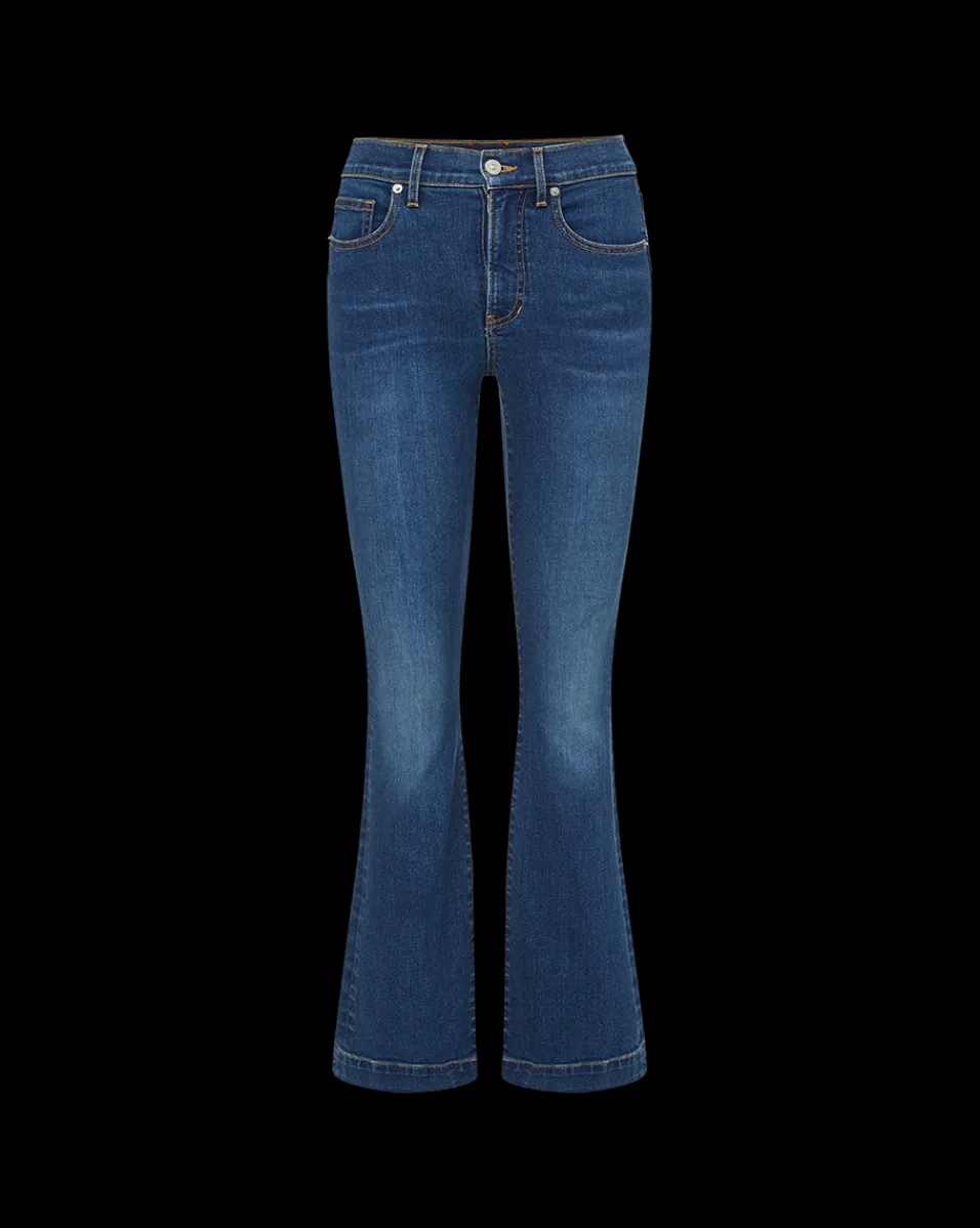 Carson Kick-Flare High-Rise Jean>Veronica Beard Discount