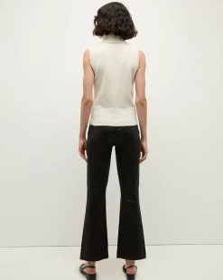 Carson Kick-Flare Leather Pant in><noscript><img width=