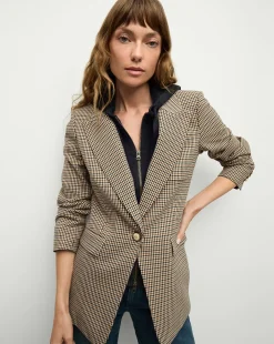 Cashmere Hoodie Dickey Insert in>Veronica Beard Online