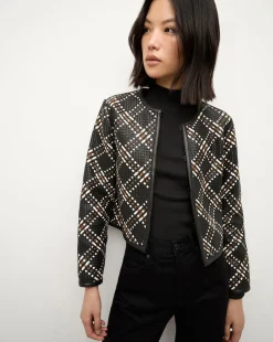 Cassandra Jacket in Black Multi>Veronica Beard Best