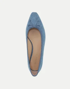 Catherine Denim Ballet Flat in><noscript><img width=
