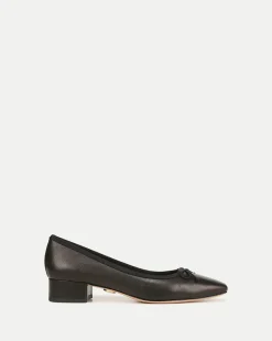 Cecile Leather Ballet Pump>Veronica Beard Clearance