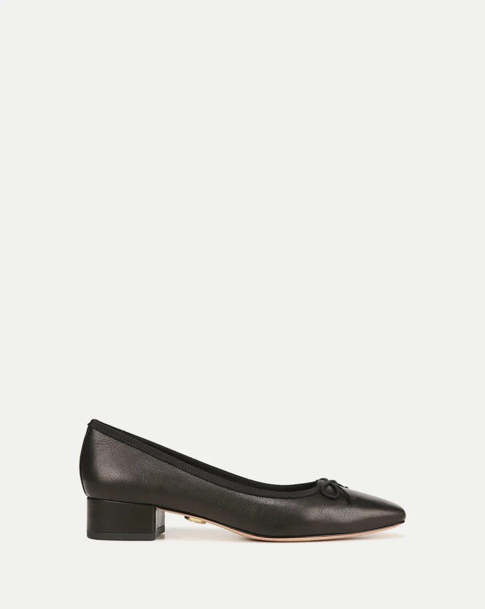 Cecile Leather Ballet Pump>Veronica Beard Clearance