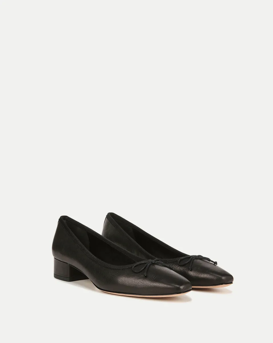 Cecile Leather Ballet Pump>Veronica Beard Clearance