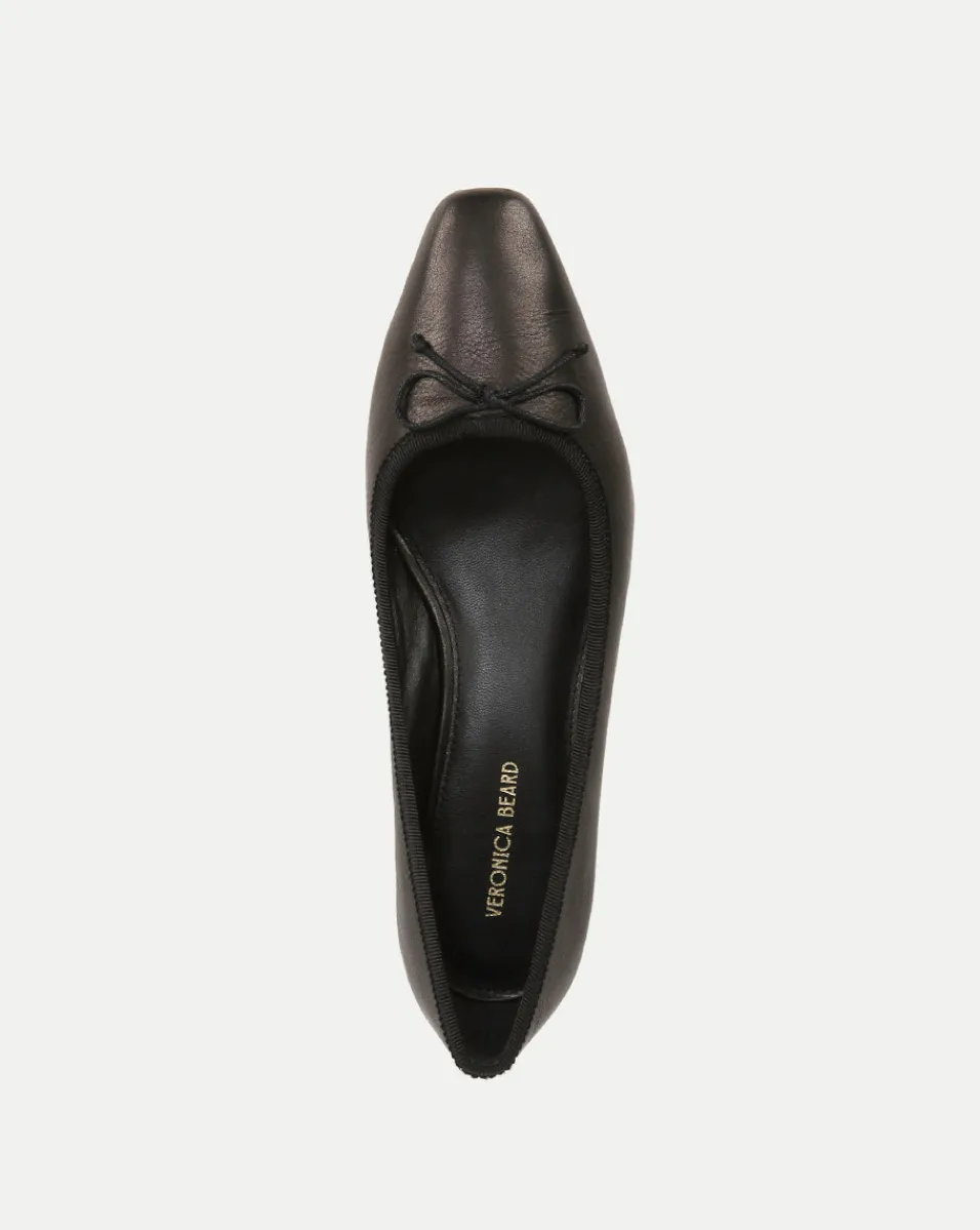 Cecile Leather Ballet Pump>Veronica Beard Clearance