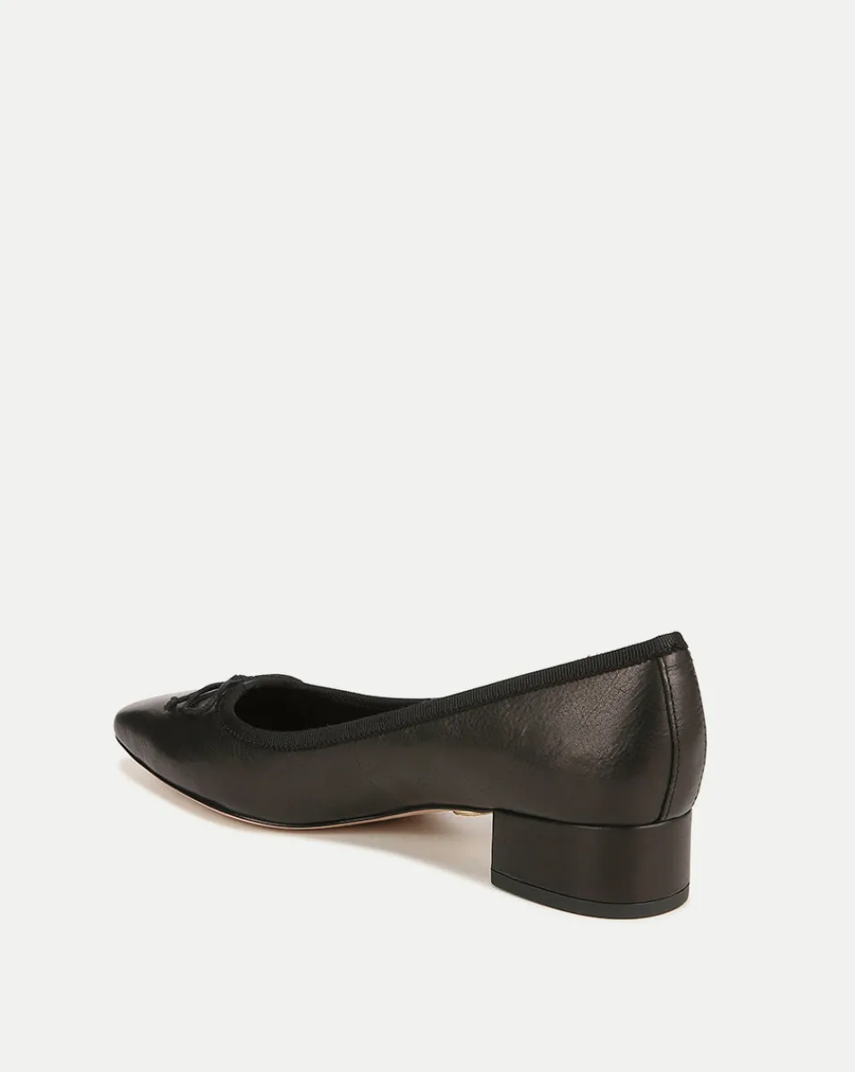 Cecile Leather Ballet Pump>Veronica Beard Clearance