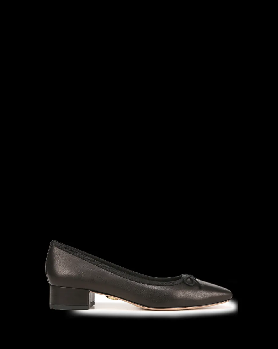 Cecile Leather Ballet Pump>Veronica Beard Clearance
