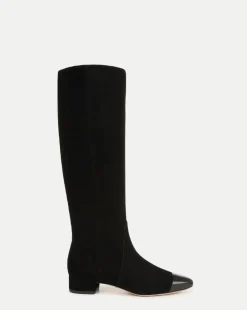 Cecile Suede Knee High Boots in>Veronica Beard Sale