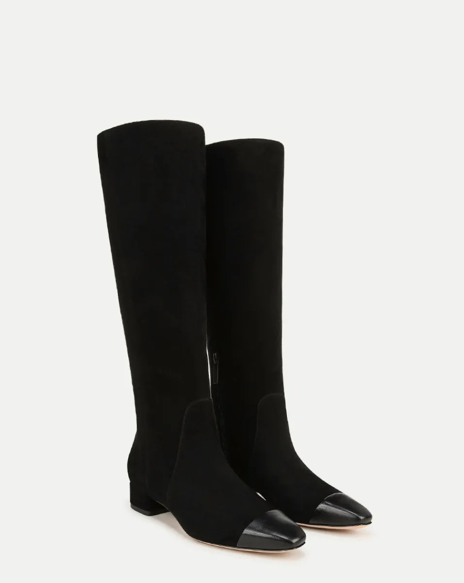 Cecile Suede Knee High Boots in>Veronica Beard Sale