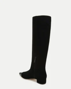 Cecile Suede Knee High Boots in><noscript><img width=