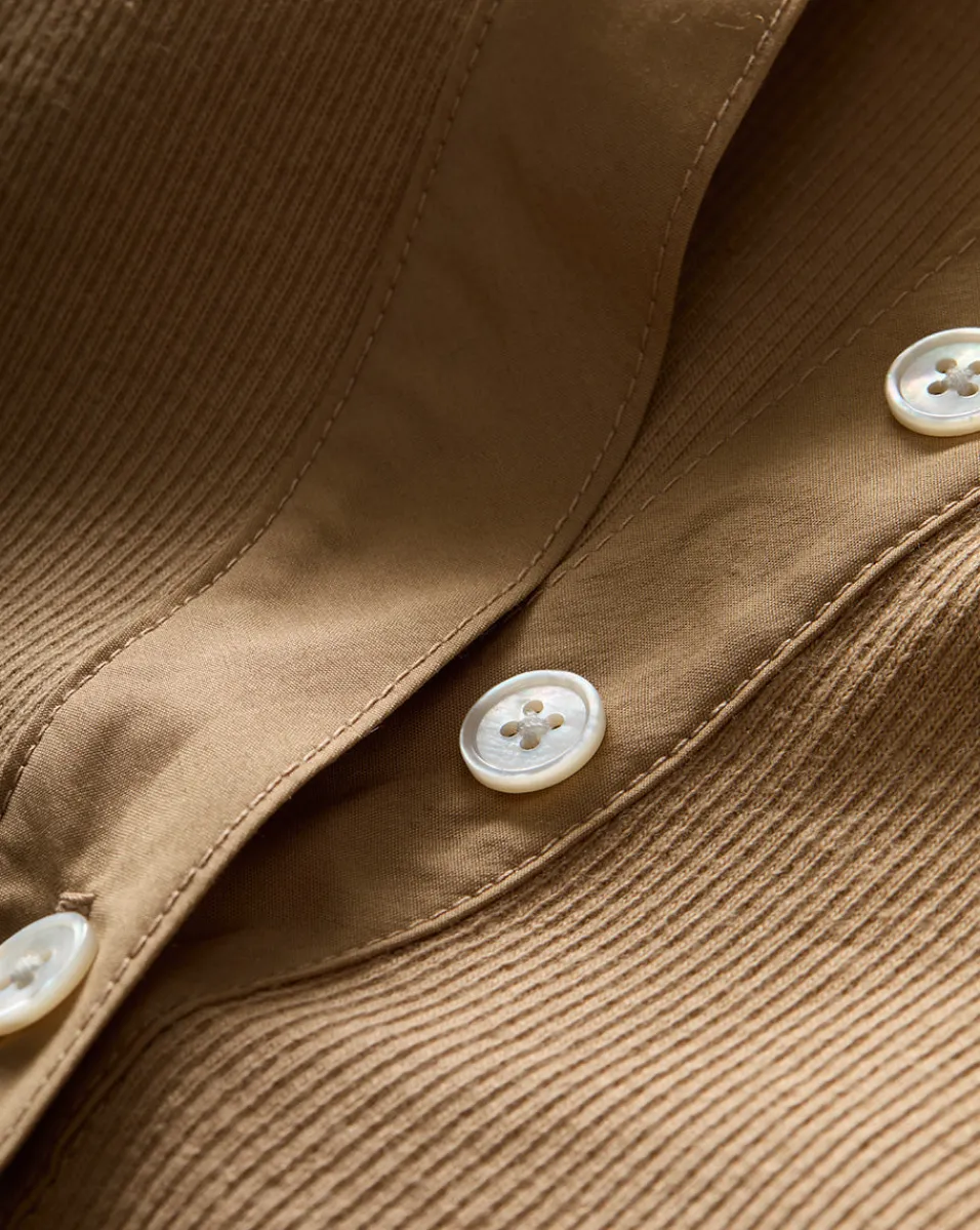 Coralee Puff-Sleeve Tee in>Veronica Beard Outlet