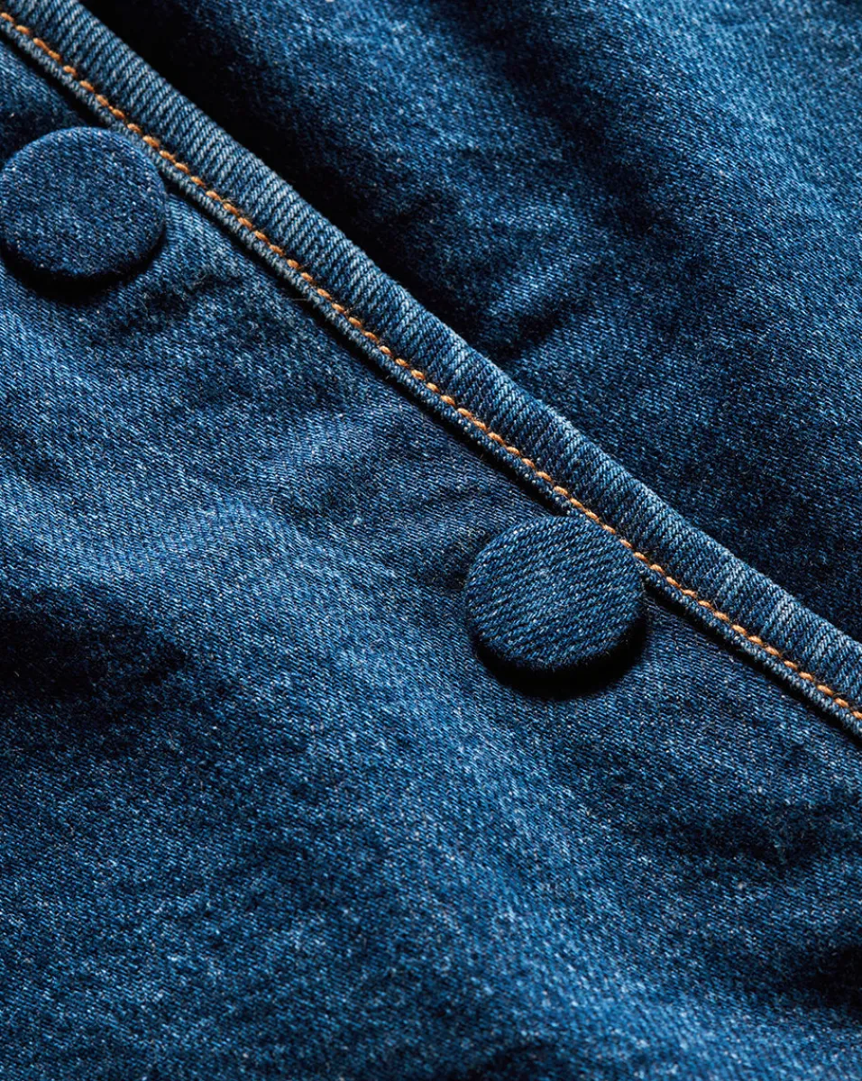 Cordell Denim Jacket in Dusted Oxford>Veronica Beard Discount