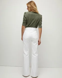 Crosbie Patch Pockets Slim Wide-Leg Jean in><noscript><img width=