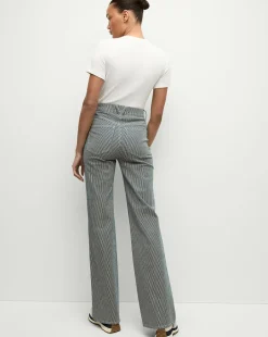 Crosbie Striped Wide-Leg Jean in Solstice Stripe><noscript><img width=