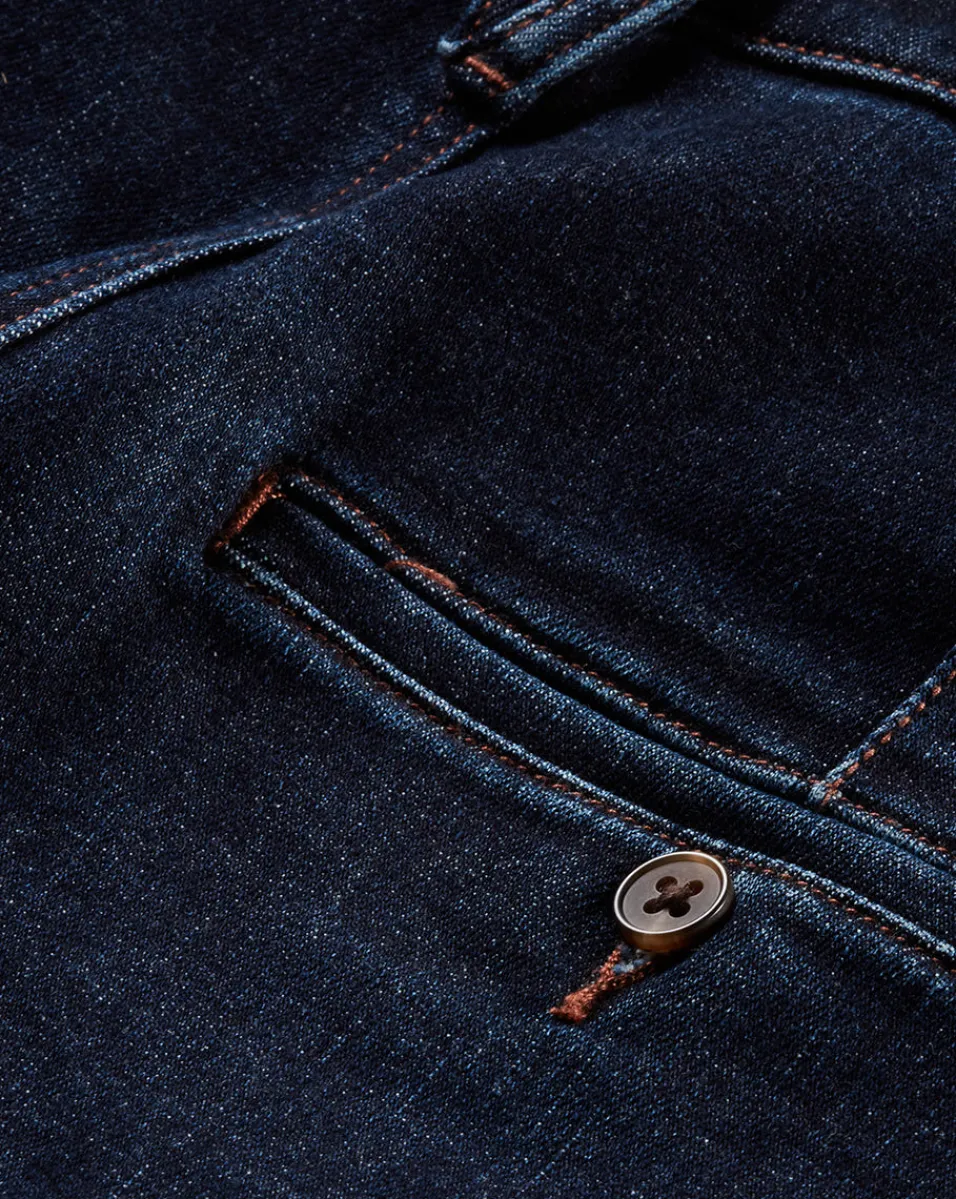 Crosbie Wide-Leg Jeans in Indigo Denim>Veronica Beard Online