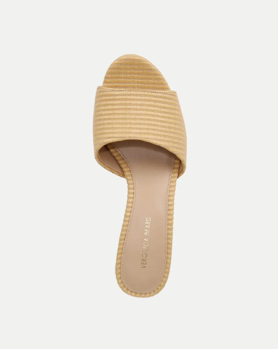 Dali Raffia Platform Heel Sandal>Veronica Beard Hot