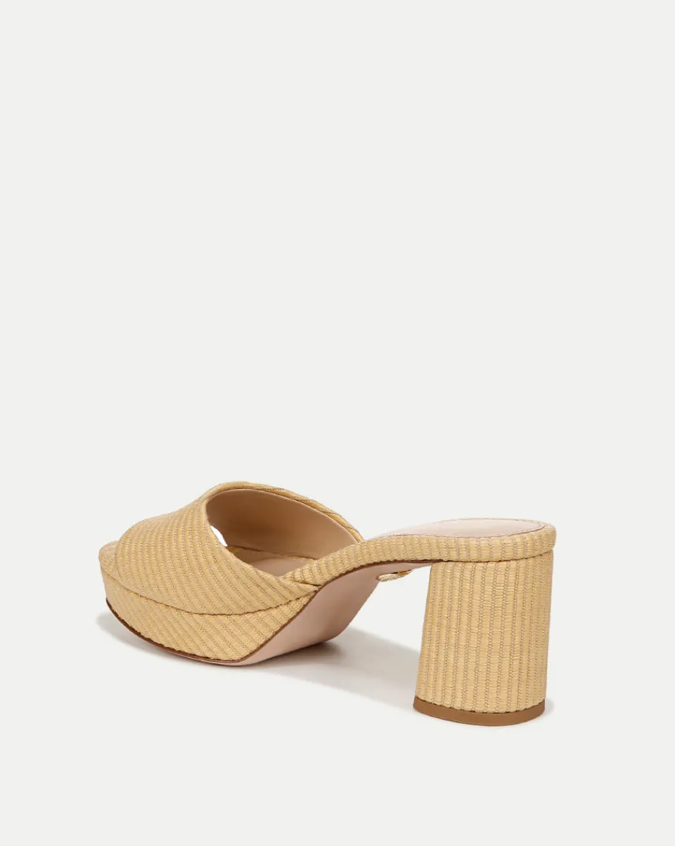 Dali Raffia Platform Heel Sandal>Veronica Beard Hot