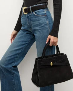 Dash Suede Bag in>Veronica Beard