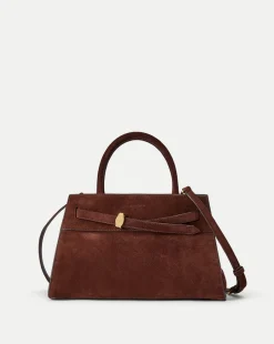 Dash Suede Bag in>Veronica Beard Hot