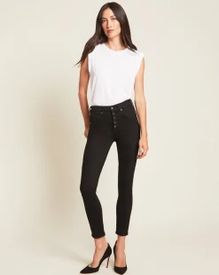 Debbie Ankle Crop Skinny Jean in>Veronica Beard Discount