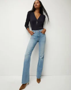 Dekalb Puff-Sleeve Top>Veronica Beard Clearance