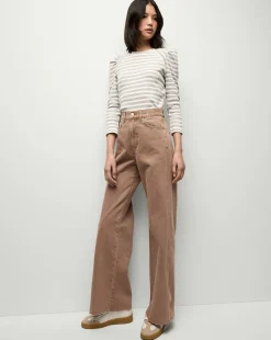 Delano Top in Off-White Multi>Veronica Beard Hot