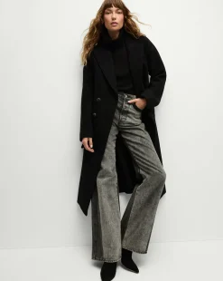 Della Wool Dickey Coat in>Veronica Beard Sale